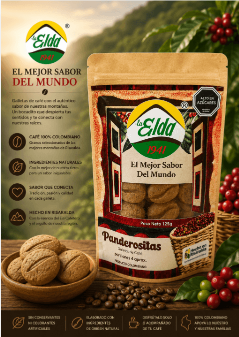Panderositas de Café 125g